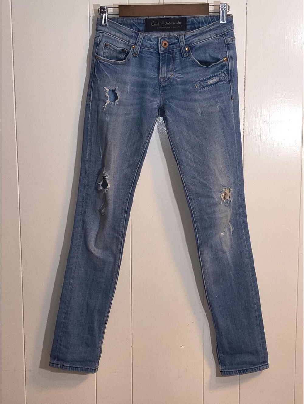 Cult of Individuality Jeans Adult 25x30 Punk Skinny Distressed Womens
